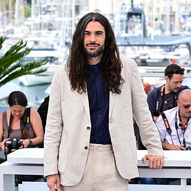 El cineasta Óliver Laxe, en su paso por Cannes. 