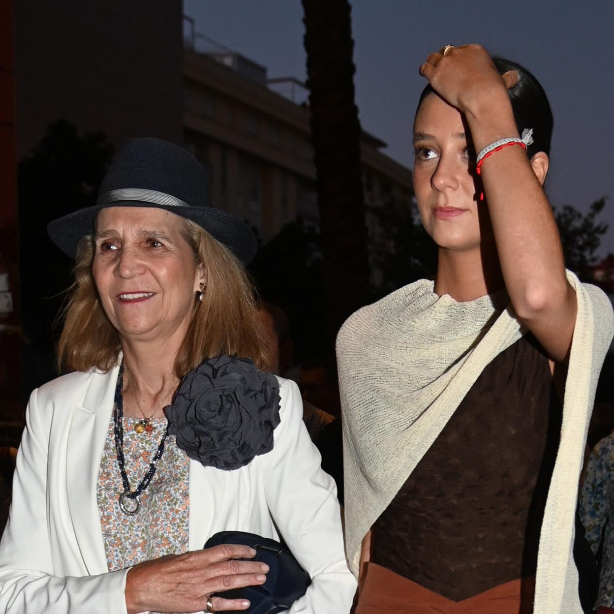 La infanta Elena y Victoria Federica en la Feria de Jerez