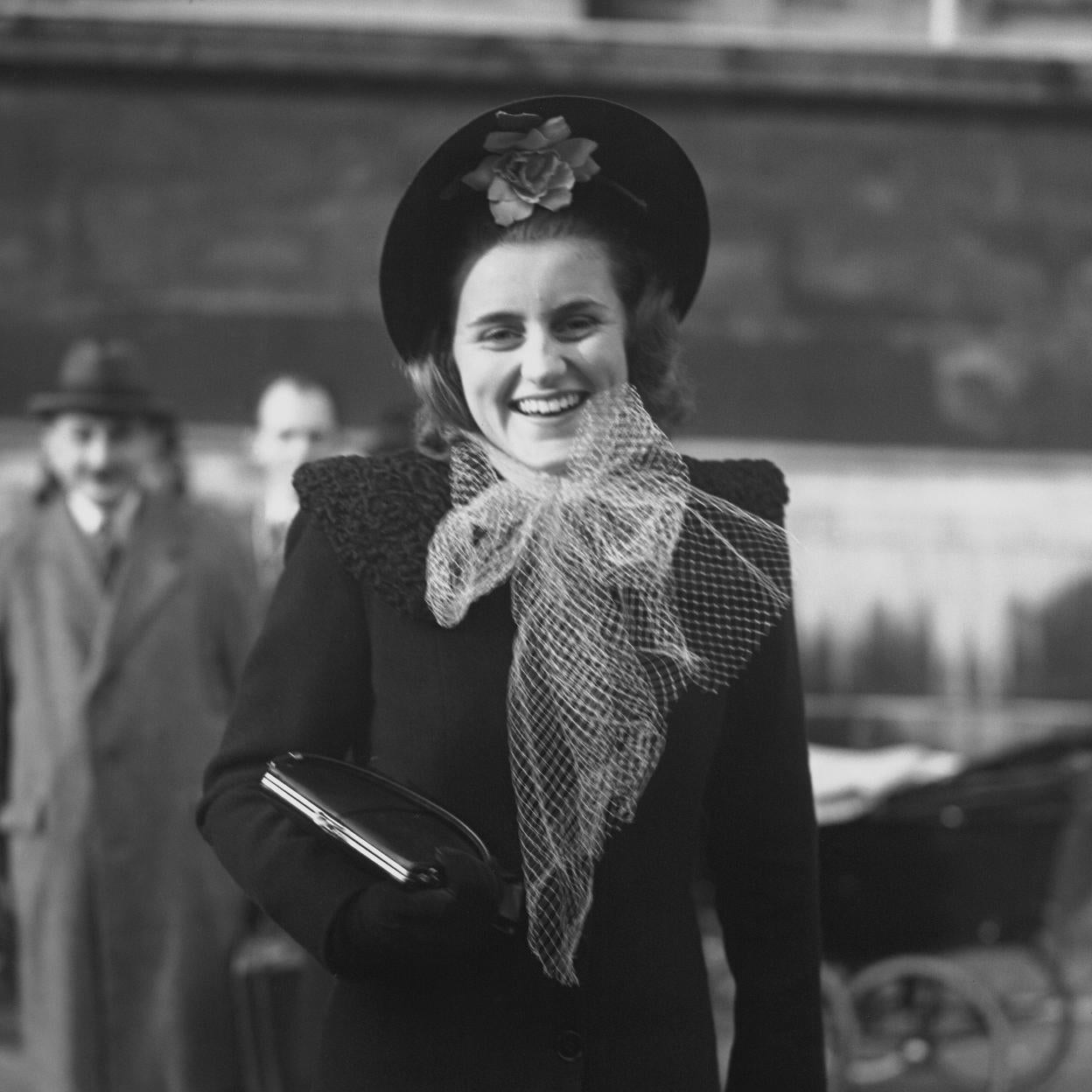 Katleen Kennedy, hermana pequeña del presidente JFK. 