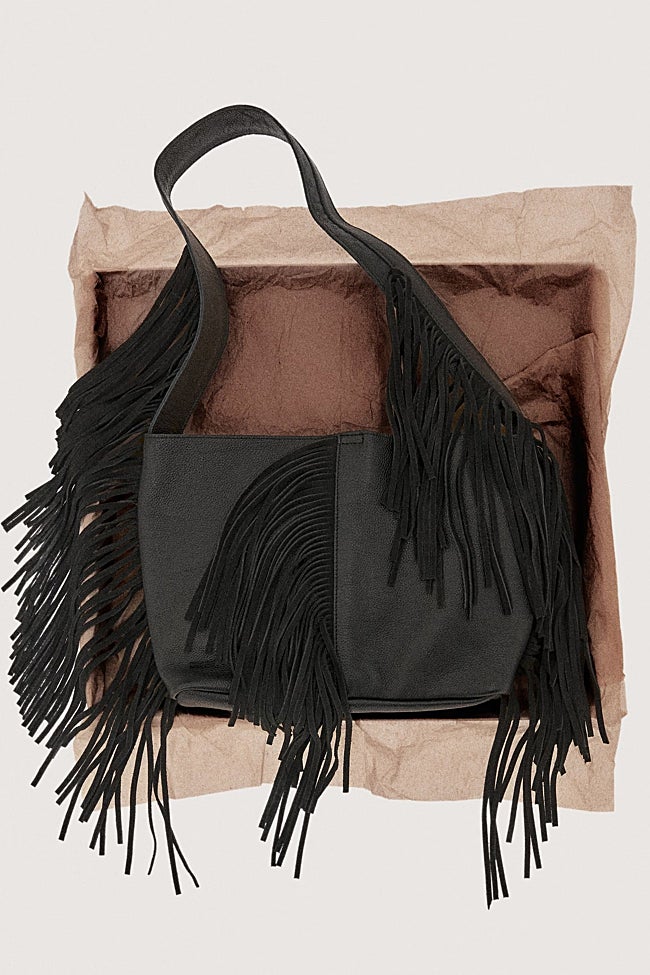 Bolso negro de Mango (45,99 euros)