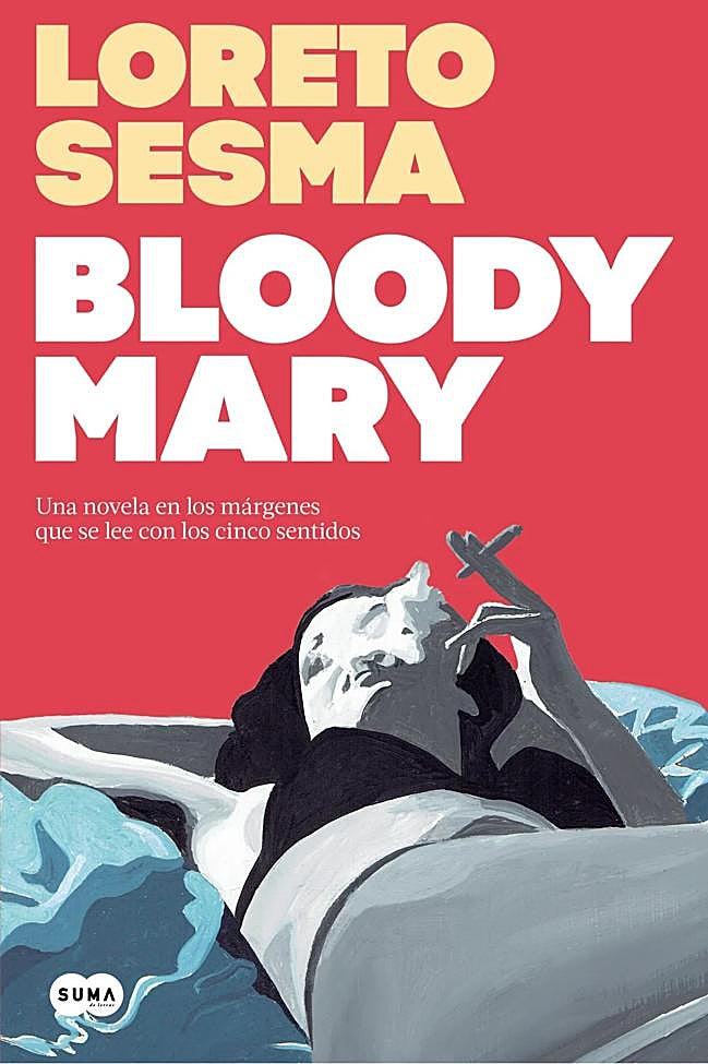 Portada de la novela d eLoreto Sesma, Bloody Mary.