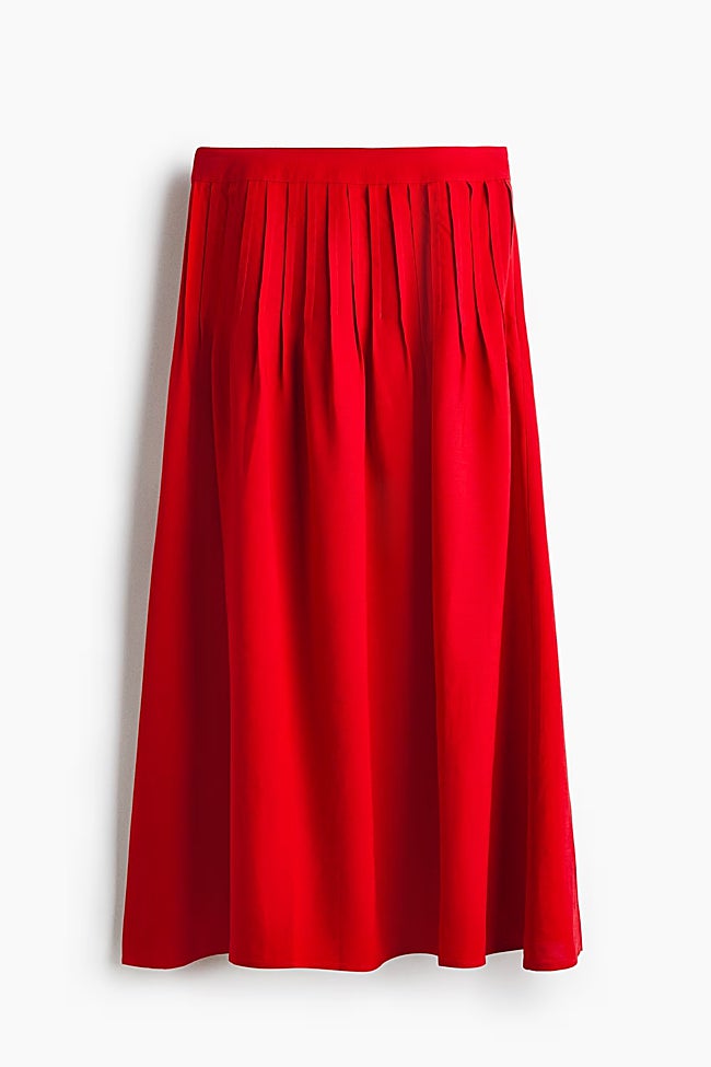 Falda roja de H&M (34,99 euros)
