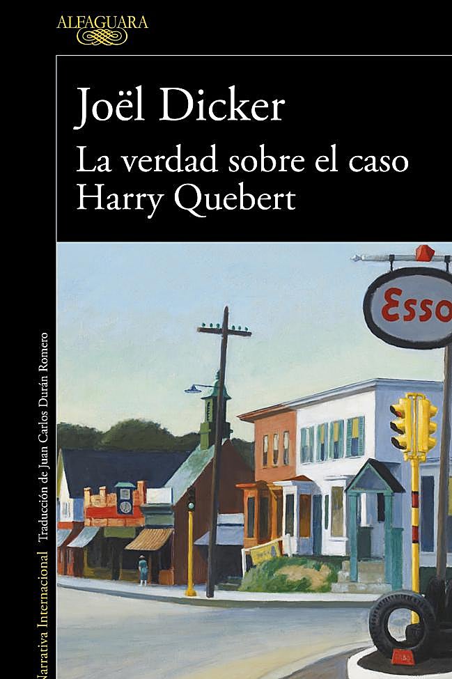 Portada de La verdad sobre el caso Harry Quebert, la novela más conocida del suizo Joël Dicker.
