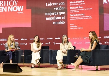 María Cudeiro, María Molina y Sonia Sánchez en MUJERHOY WOMENNOW