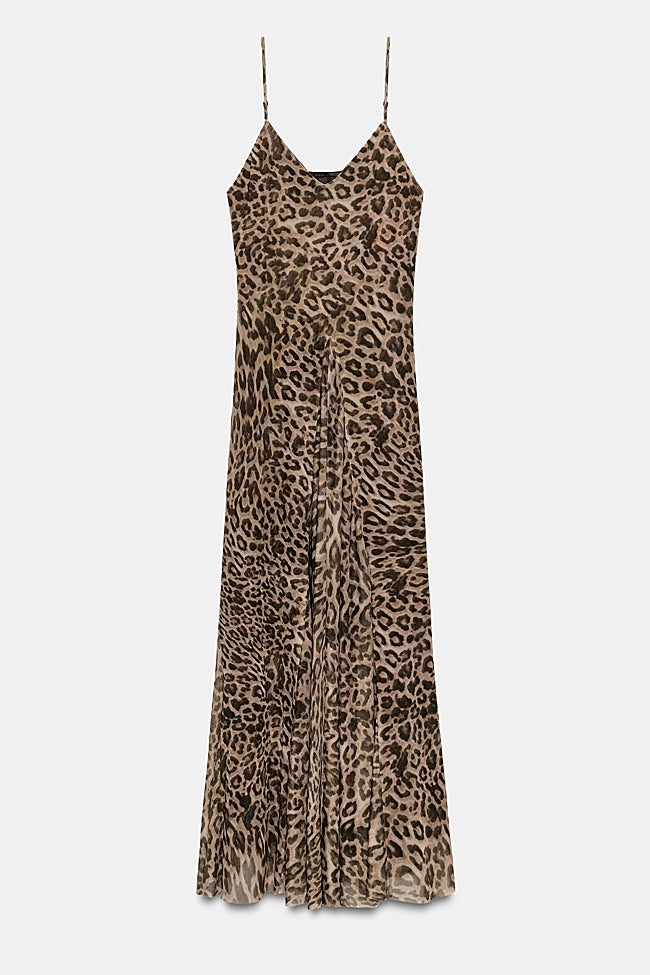 Vestido estampado Zara (39,99 euros)