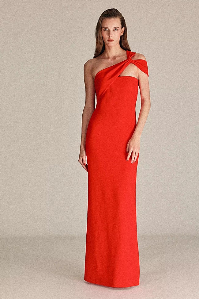 Vestido largo de Mango (190 euros)
