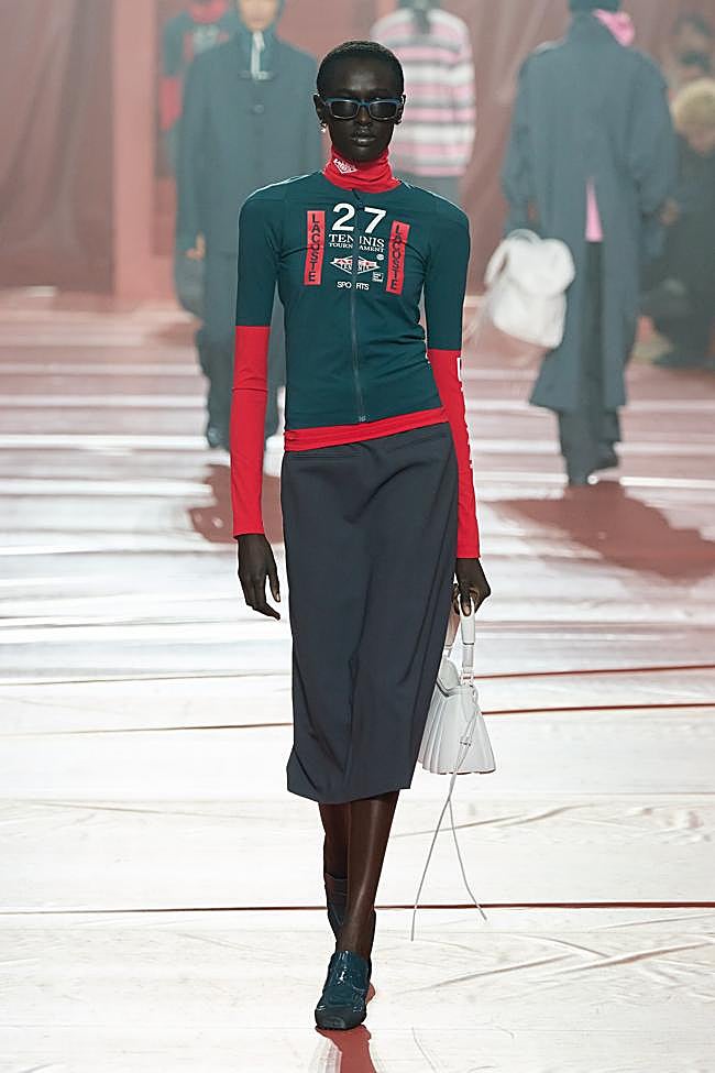Desfile otoño-invierno 2026-2027 de Lacoste