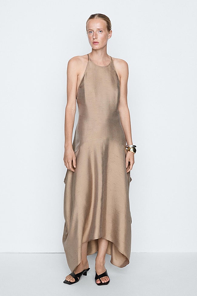 Vestido midi de Massimo Dutti (149 euros)