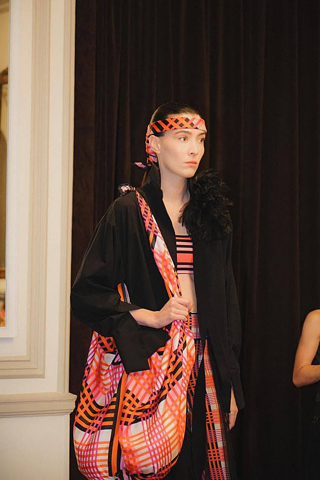 Look de Juan Vidal en Mercedes-Benz Fashion Week Madrid.