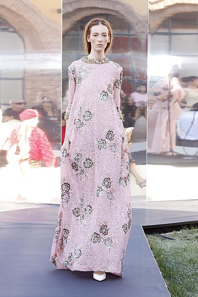 Look de Yolancris en Mercedes-Benz Fashion Week Madrid.