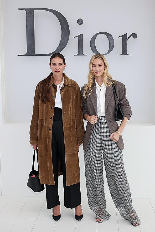Tatiana Santo Domingo y Beatrice Borromeo vestidas de Dior.