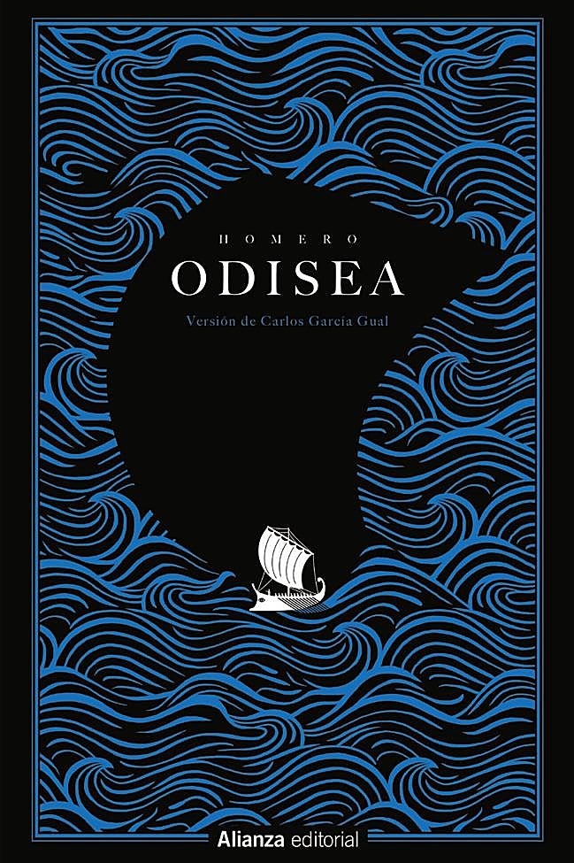 Portada de La Odisea de Homero en la nueva edición de Alianza Editorial.
