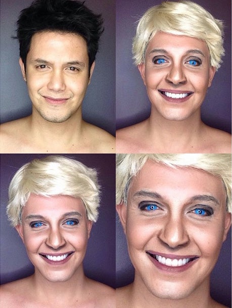 Paolo Ballesteros, el doble de las famosas