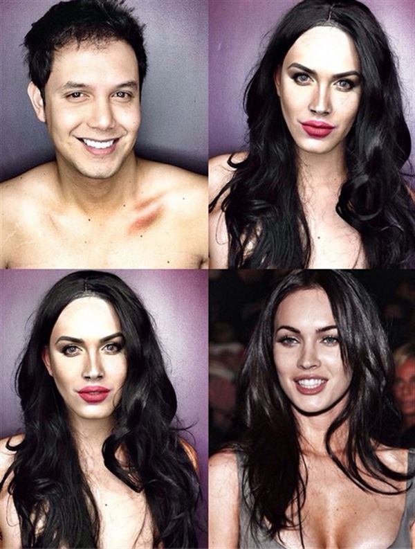 Paolo Ballesteros, el doble de las famosas