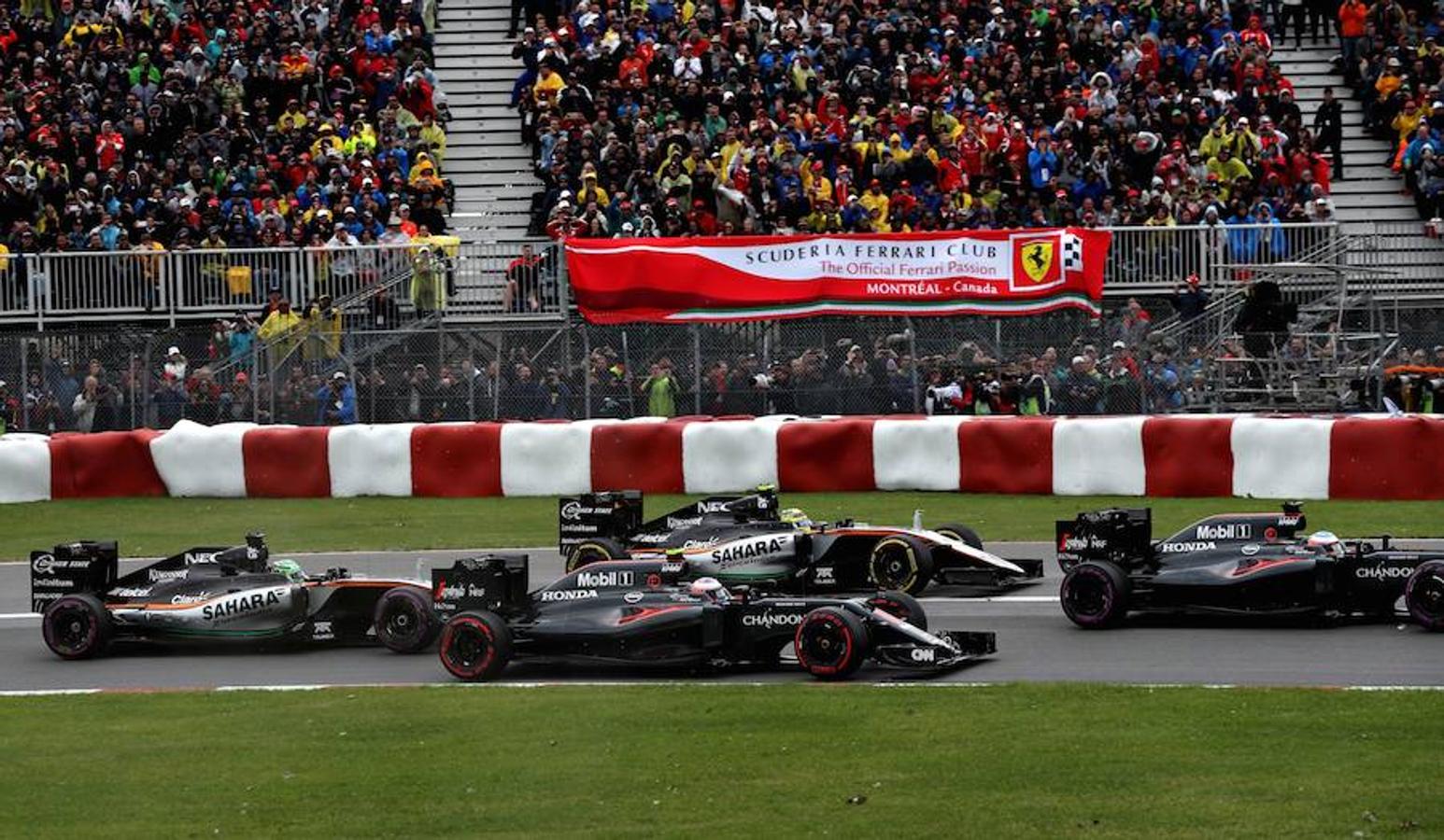 Las mejores imágenes del Gran Premio de Canadá