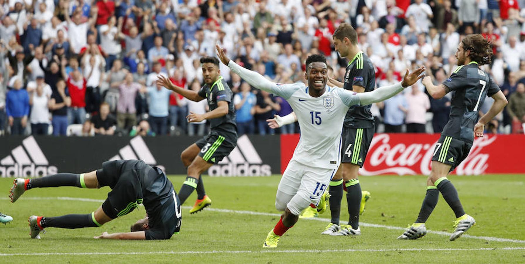 Las mejores imágenes del Inglaterra-Gales