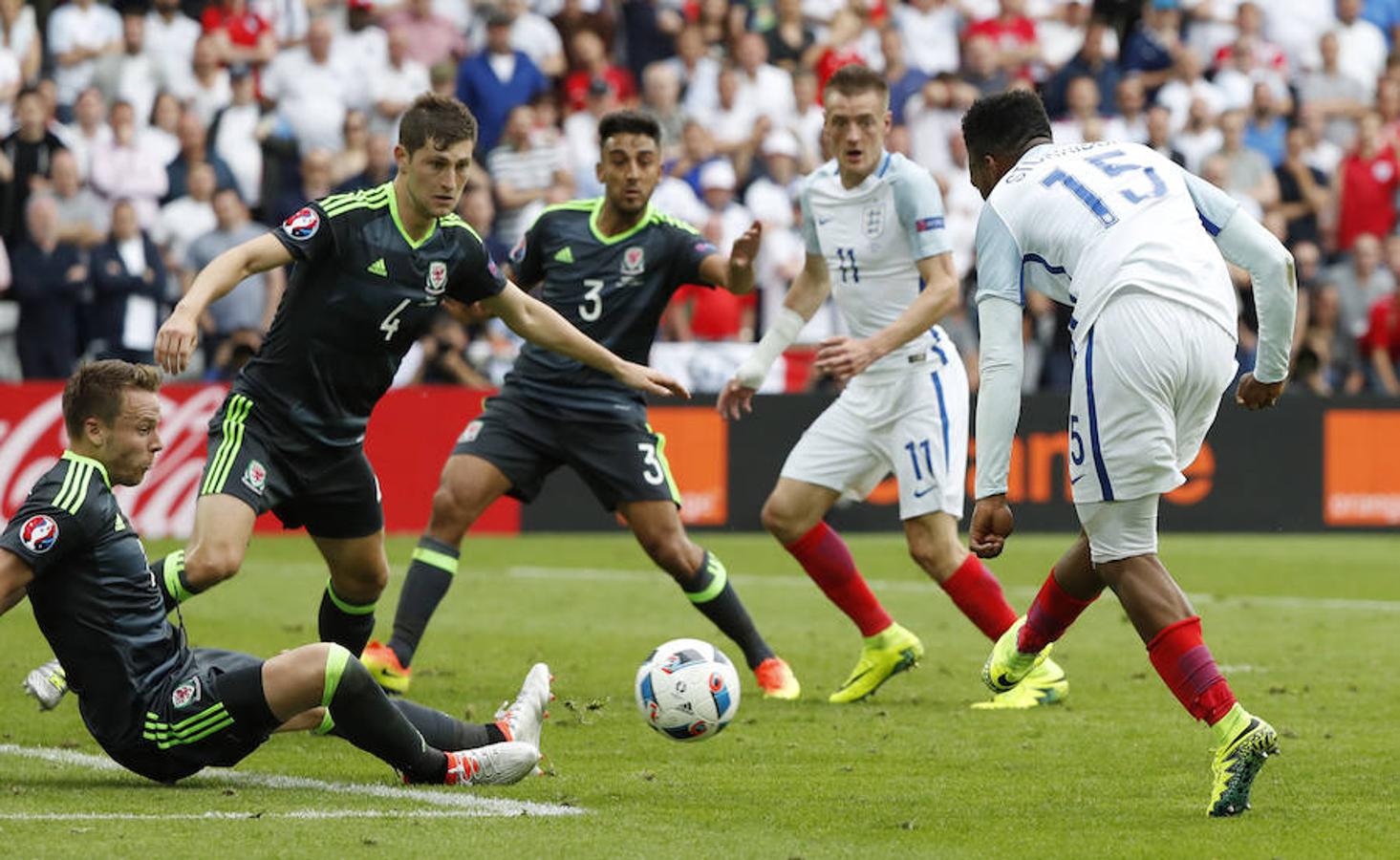 Las mejores imágenes del Inglaterra-Gales