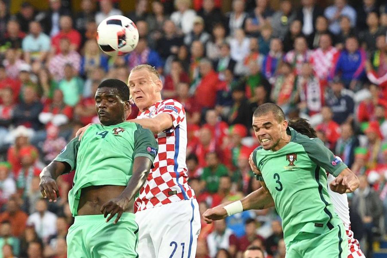 Las mejores imágenes del Croacia-Portugal