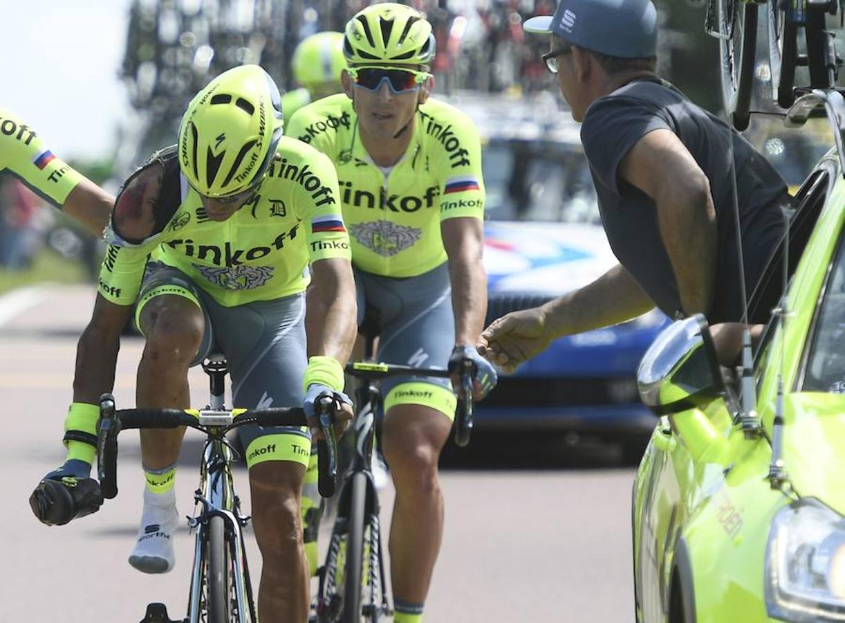 Las mejores imágenes de la primera etapa del Tour