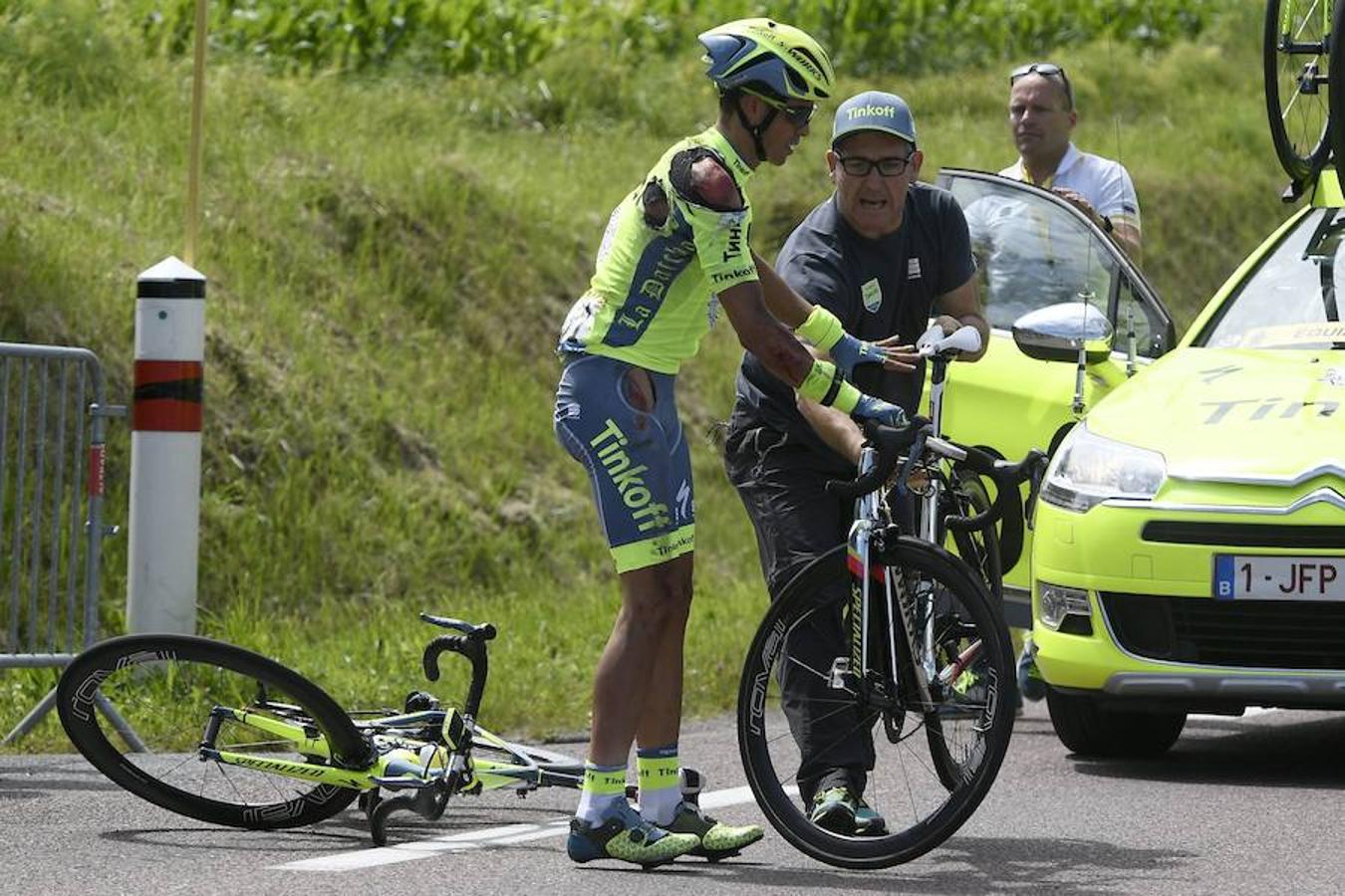 Las mejores imágenes de la primera etapa del Tour