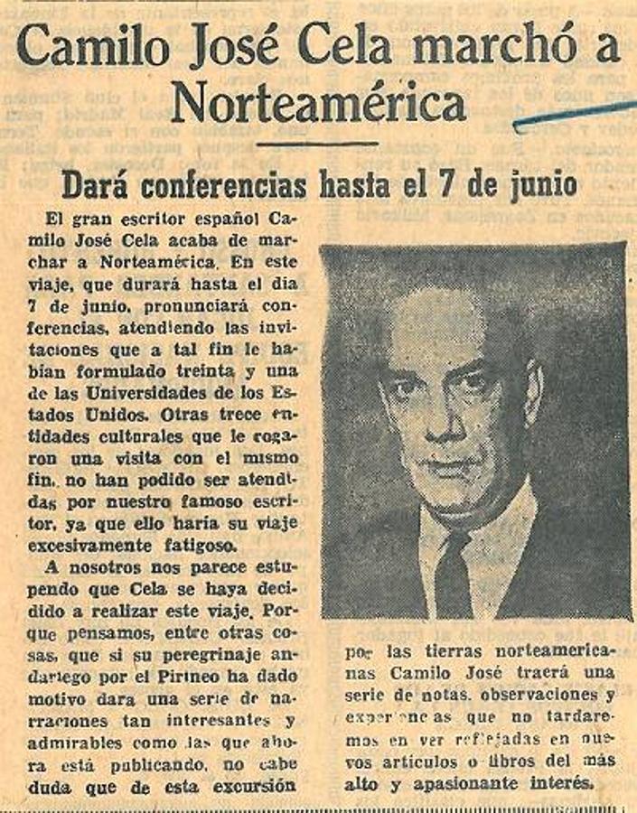 Artículo de prensa, del 3 de abril de 1964.