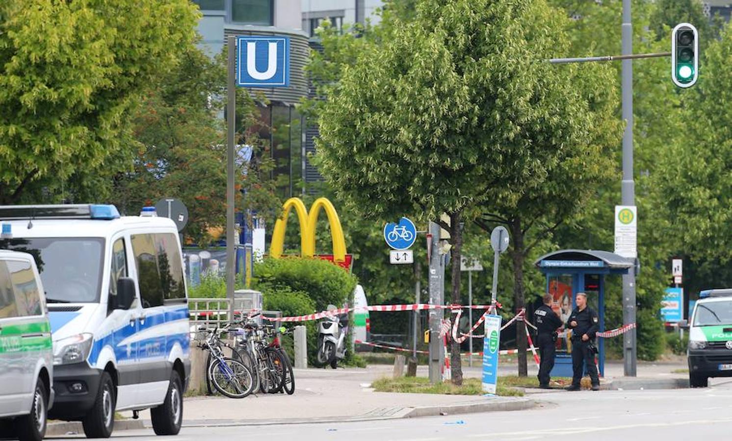 Tiroteo en el centro comercial Olimpia de Múnich