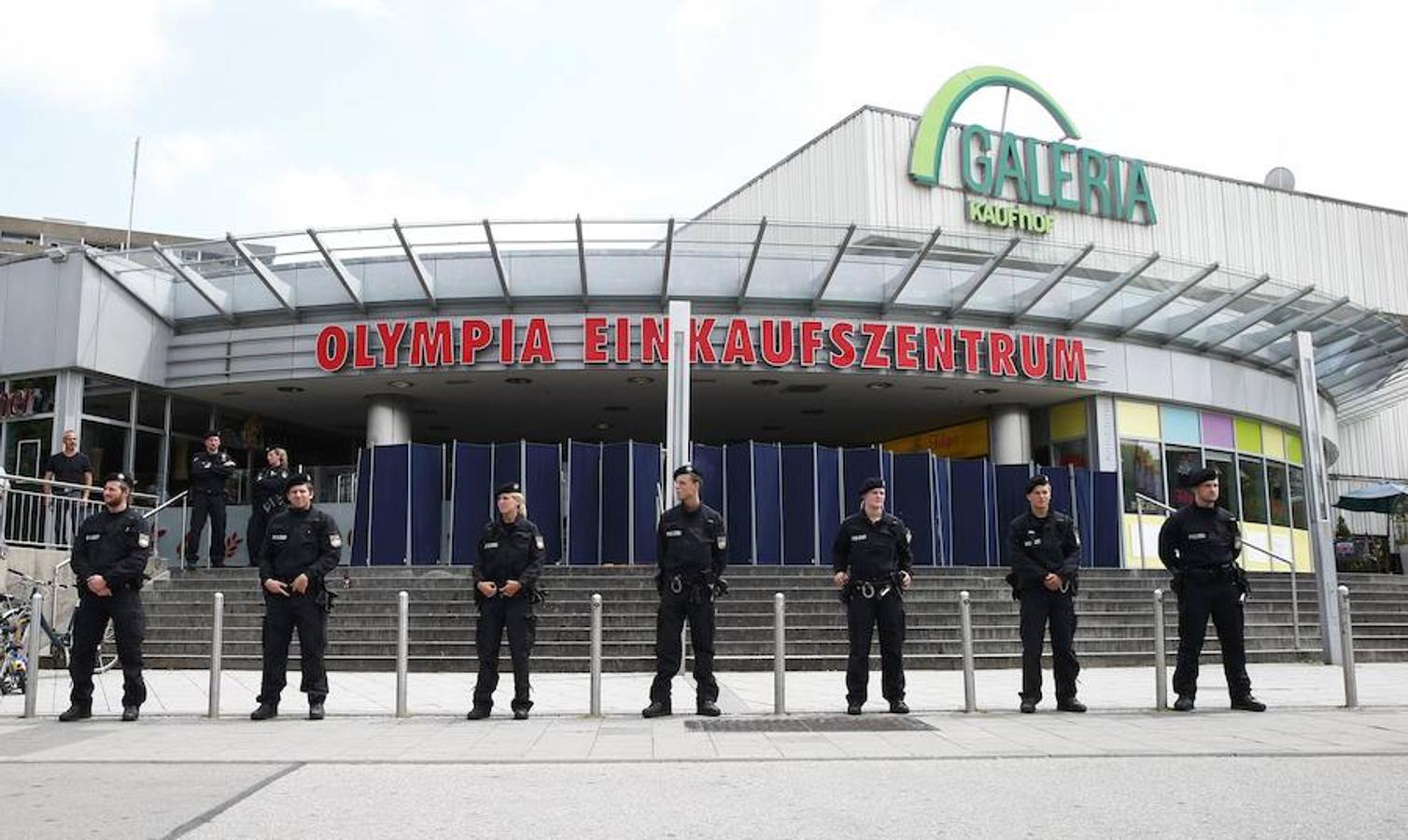 Tiroteo en el centro comercial Olimpia de Múnich