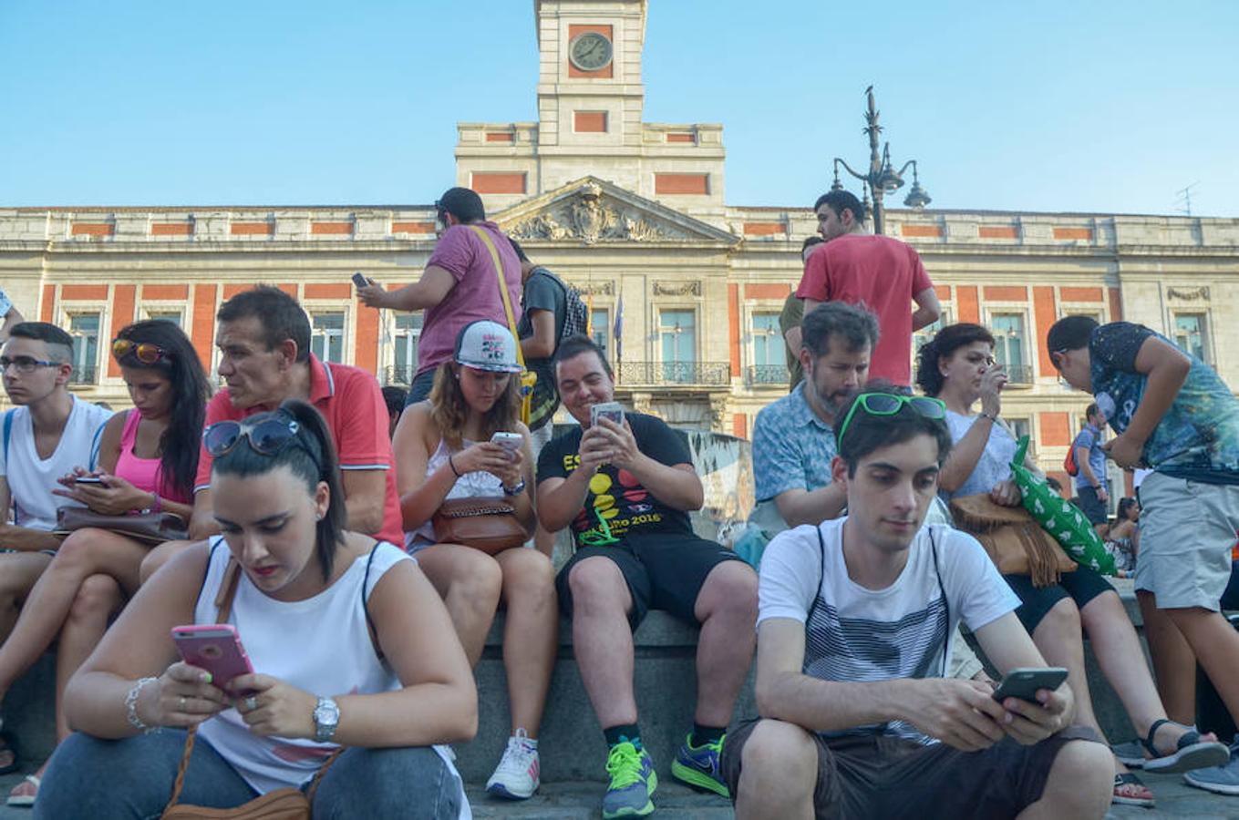 Quedada Pokémon en la Puerta del Sol