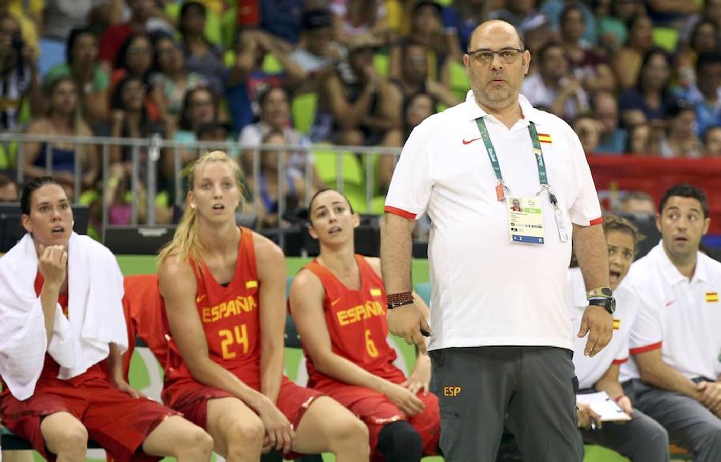 Las mejores imágenes del debut de España en baloncesto femenino