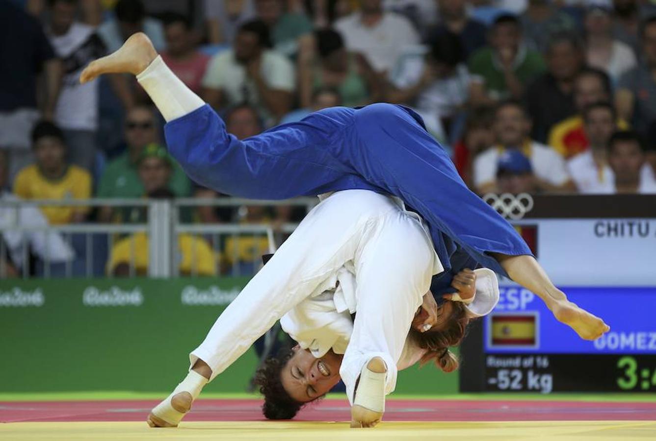 Las imagenes de la competición de Judo