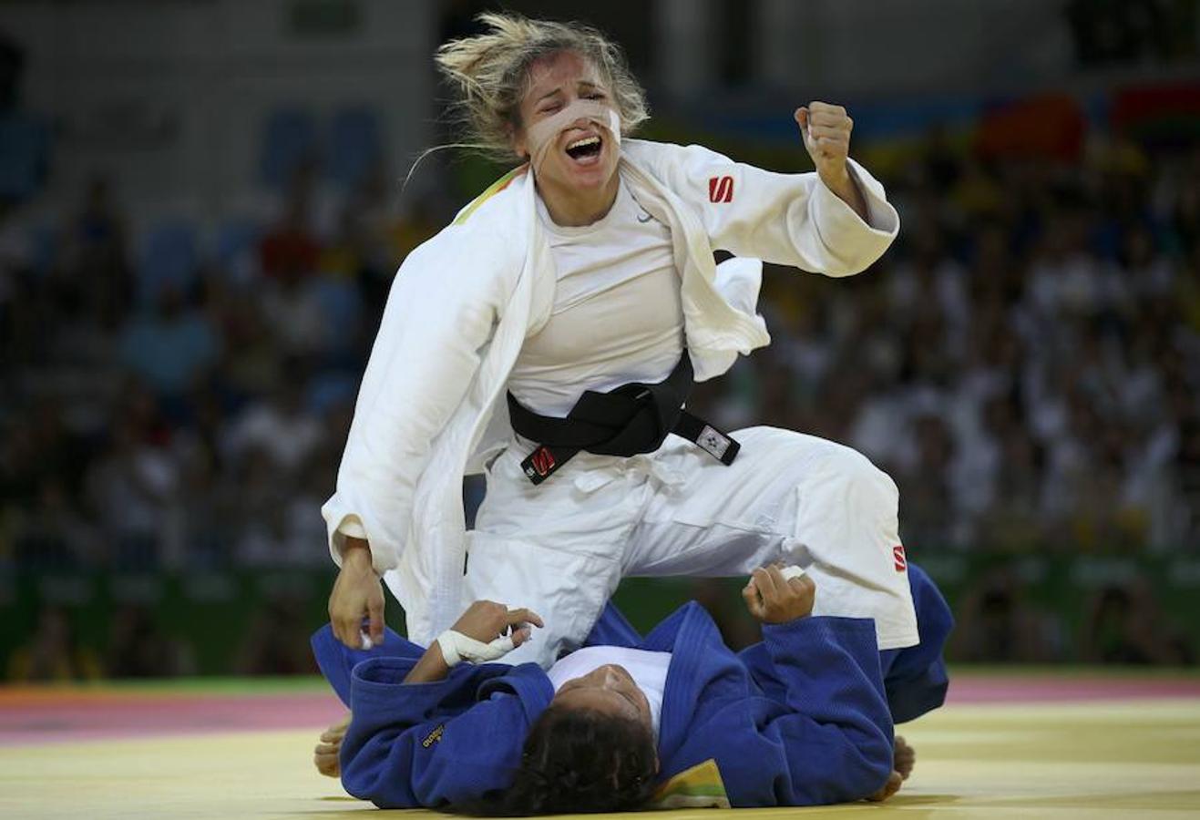 Las imagenes de la competición de Judo