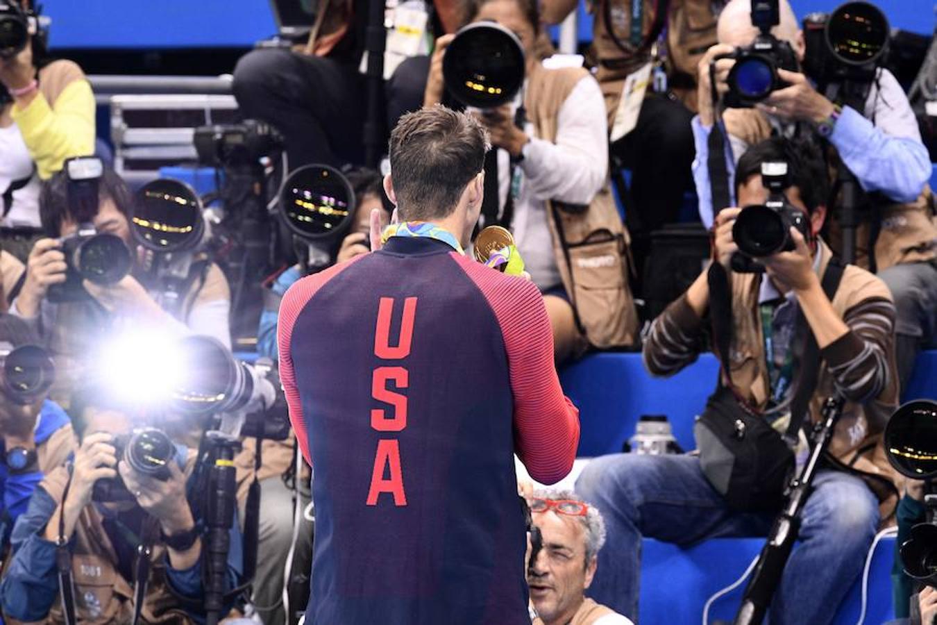 La cuarta medalla de oro de Phelps en Río