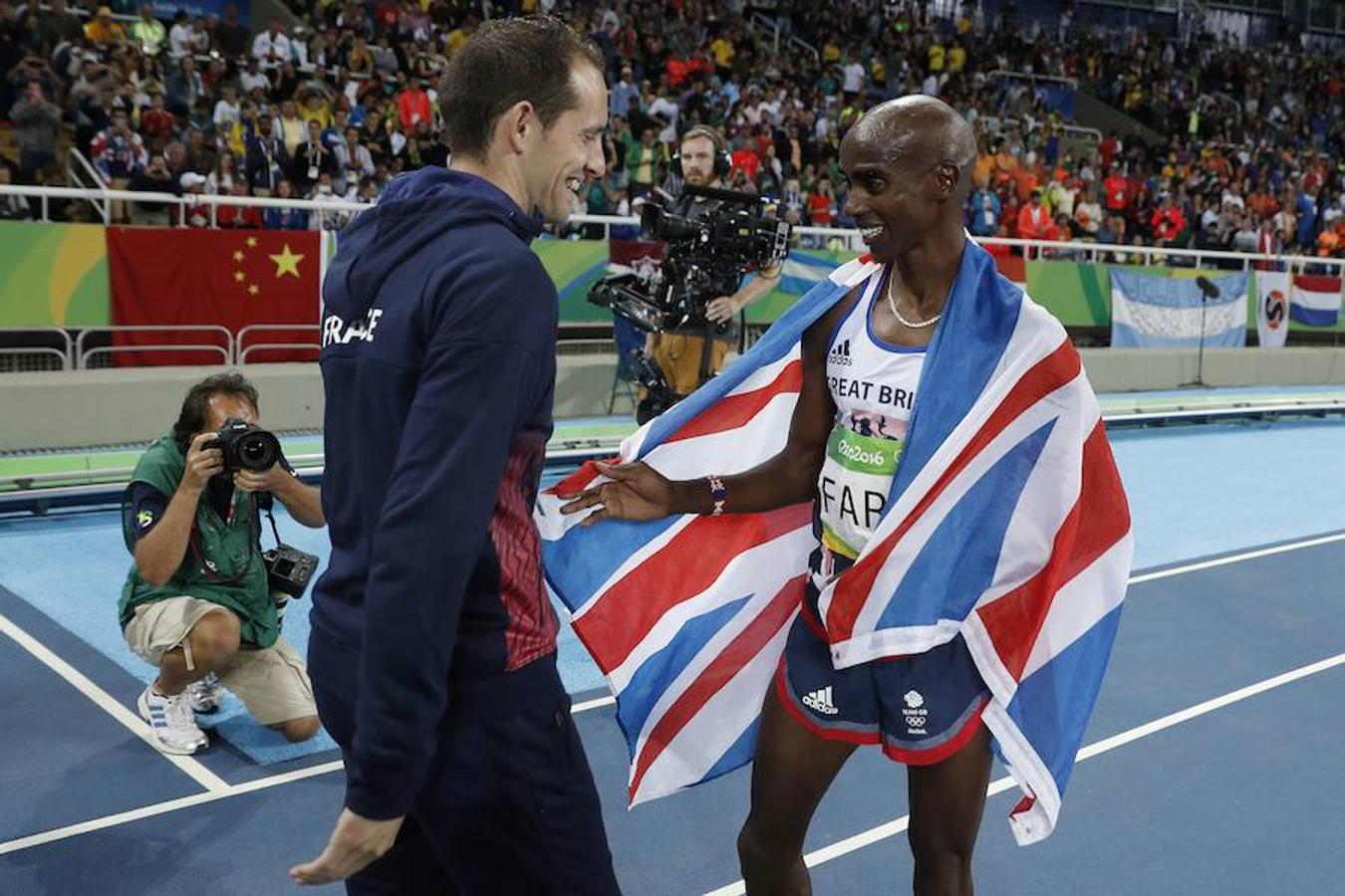 Las mejores imágenes del oro de Mo Farah