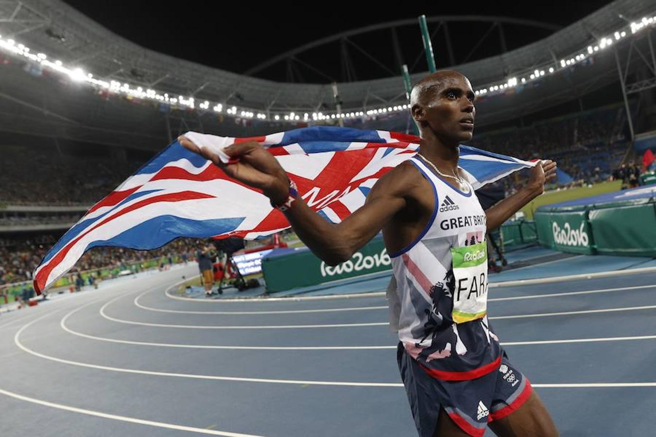 Las mejores imágenes del oro de Mo Farah