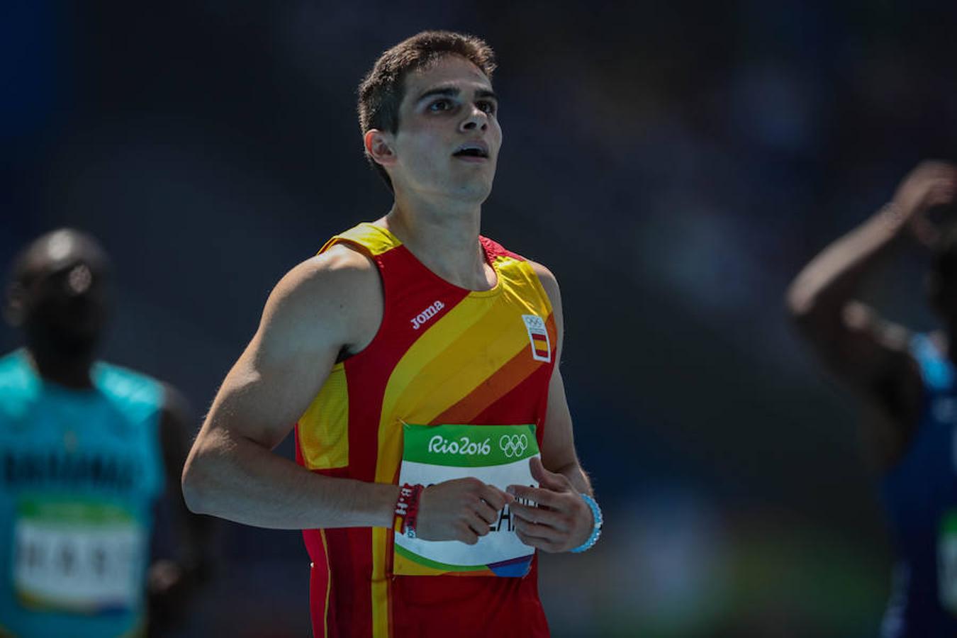 Bruno Hortelano bate el récord de España en 200 metros tras marcar 20.12