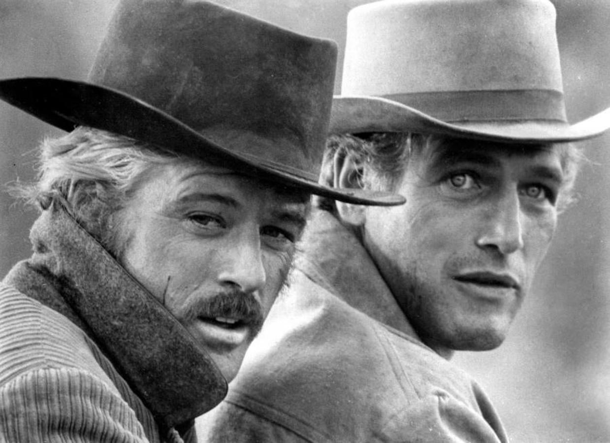 Paul Newman y Robert Redford en una escena de 'Dos hombres y un destino'.