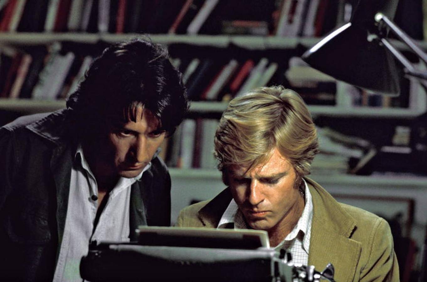 Dustin Hoffman y Robertd Redford en 'Todos los hombres del presidente'.