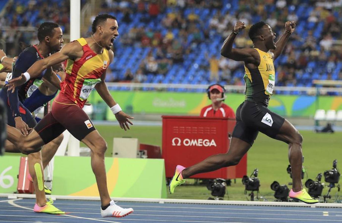 Orlando Ortega consigue la medalla de plata en los 110 metros vallas