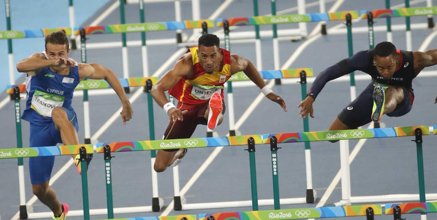 Orlando Ortega consigue la medalla de plata en los 110 metros vallas