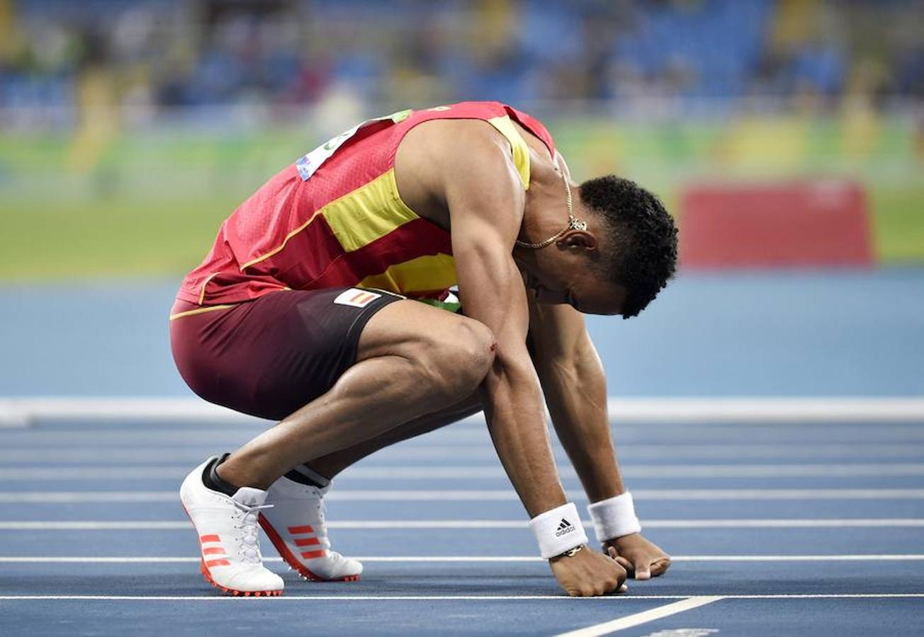 Orlando Ortega consigue la medalla de plata en los 110 metros vallas