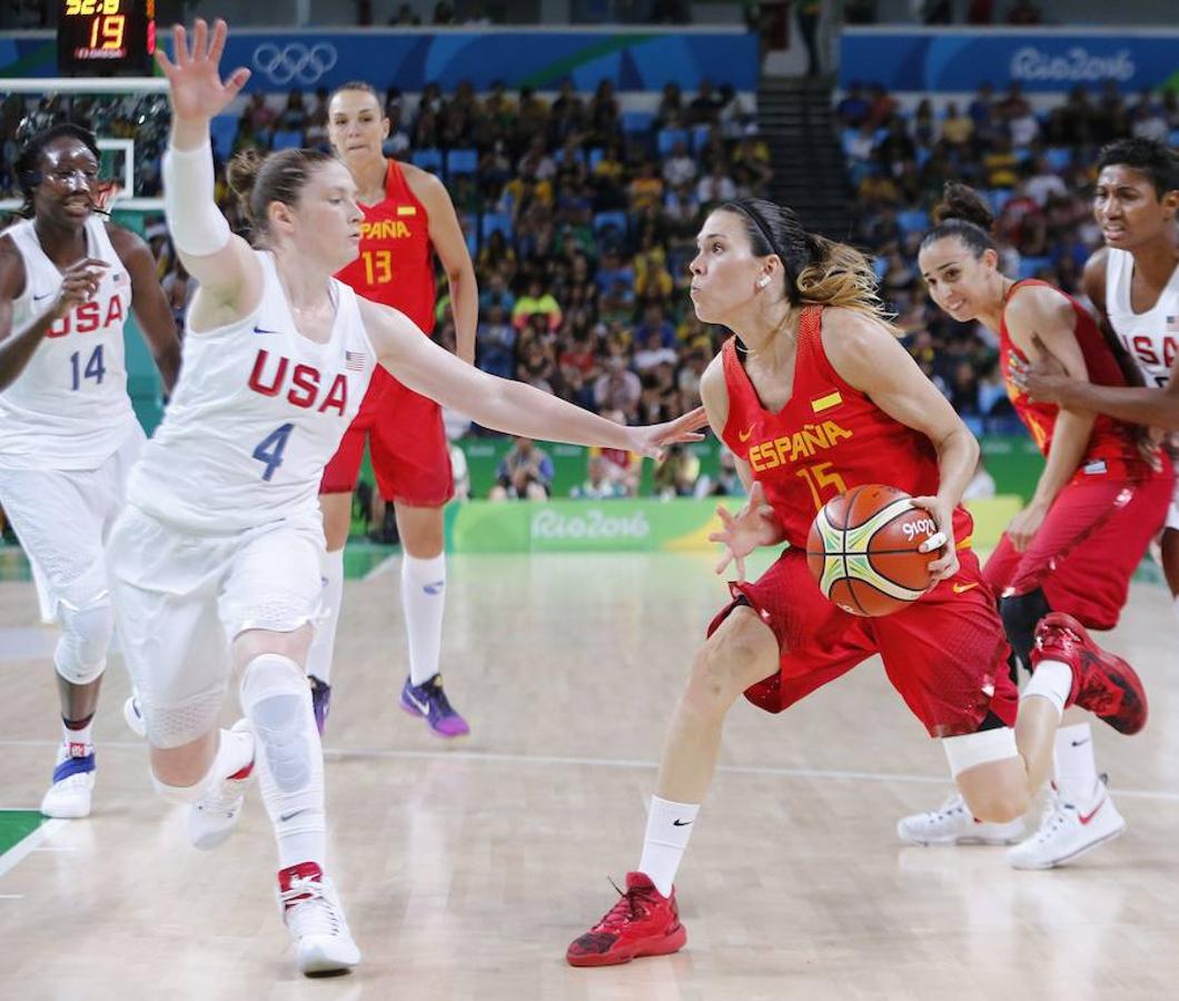 España y Estados Unidos se enfrentan en la final de baloncesto femenino