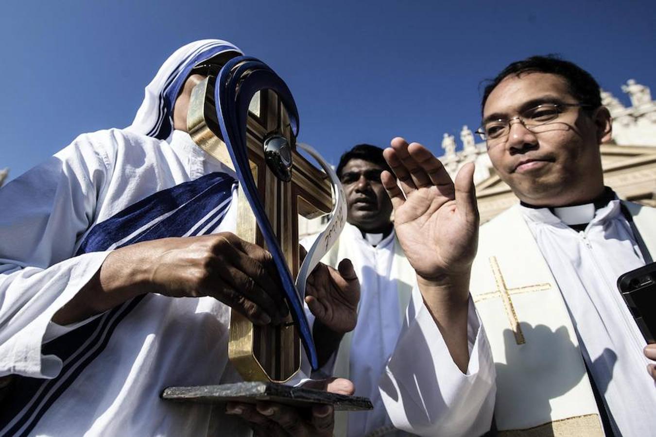 La madre Teresa de Calcuta es canonizada por el papa Francisco