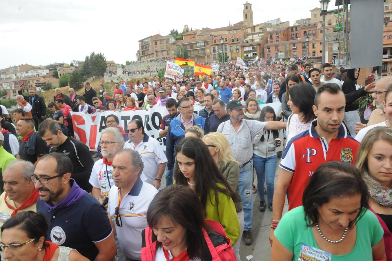 Tordesillas celebra su primera fiesta sin Toro de la Vega