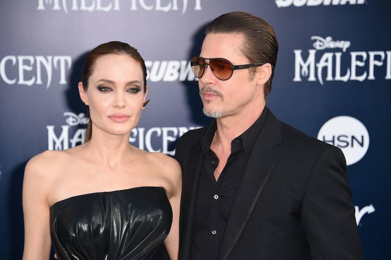 La historia de amor de Angelina y Brad, en imágenes