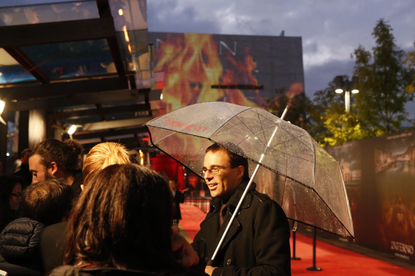 Así fue la alfombra roja de Inferno en Florencia