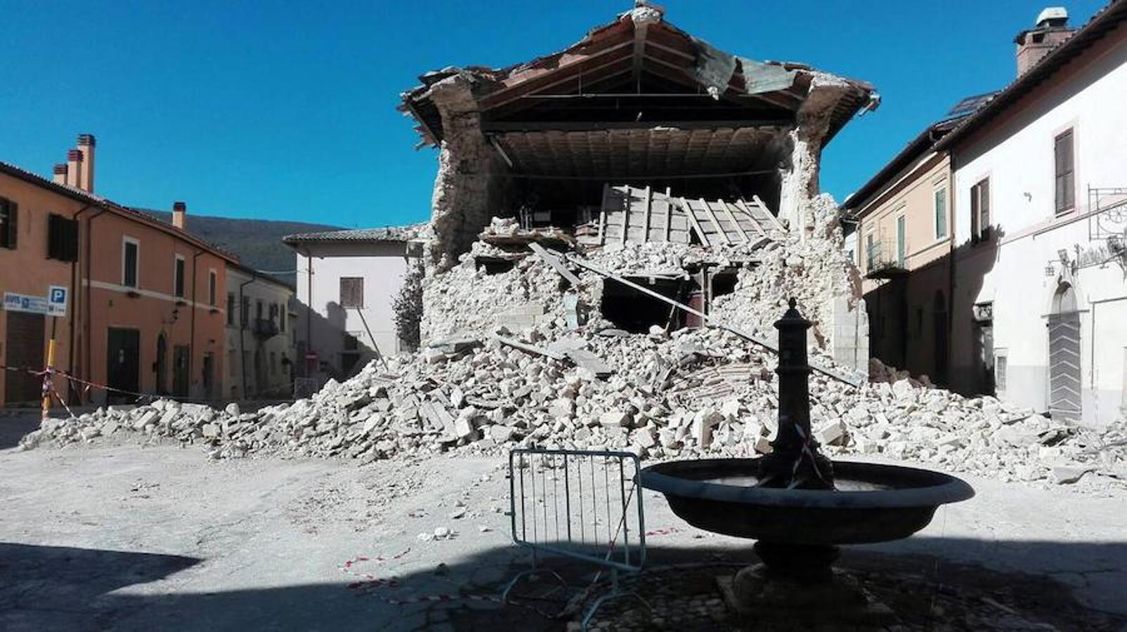 El terremoto de Italia, en imágenes