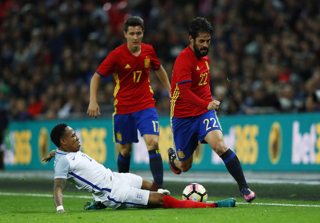 Las mejores imágenes del Inglaterra-España en Wembley