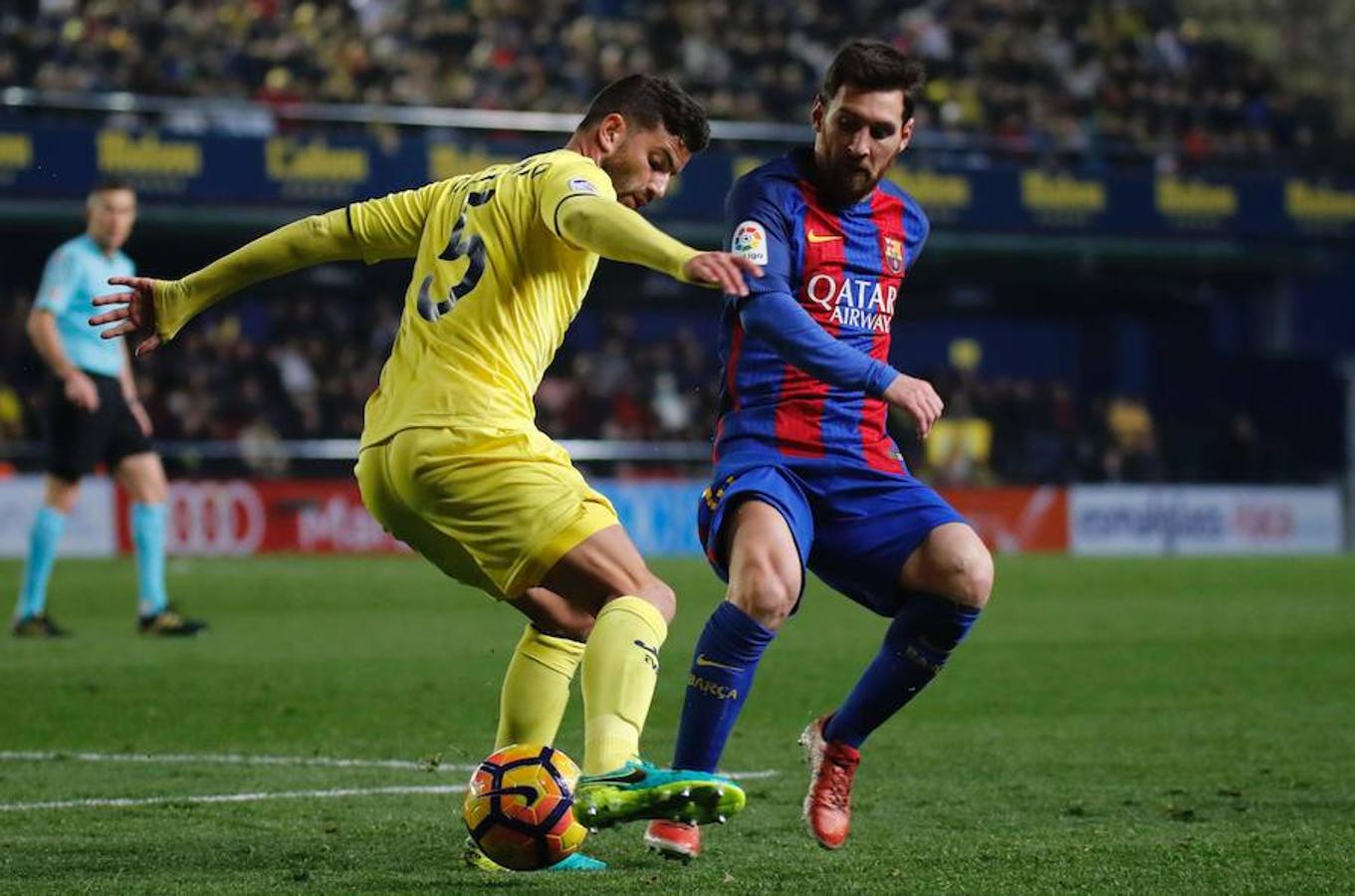 El Villarreal-Barcelona, en imágenes