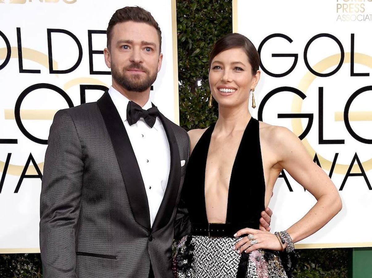 Justin Timberlake y Jessica Biel.