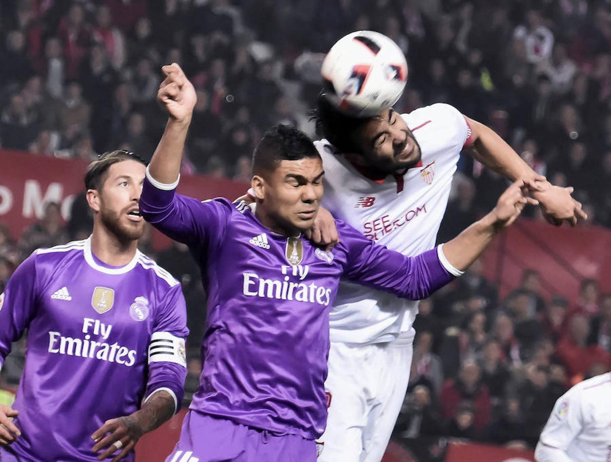 El Sevilla-Real Madrid, en imágenes